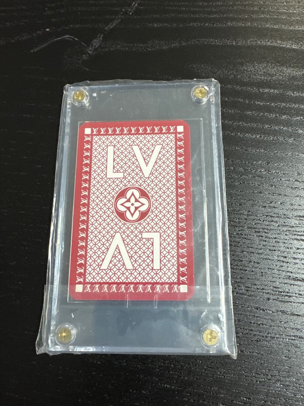 Louis Vuitton LV Monogram Playing Card 8 of Spades Collector